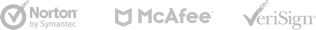 Secure - Norton, McAfee, VeriSign