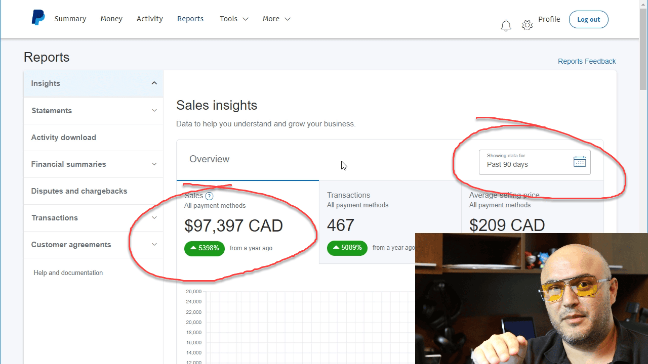 David income proof