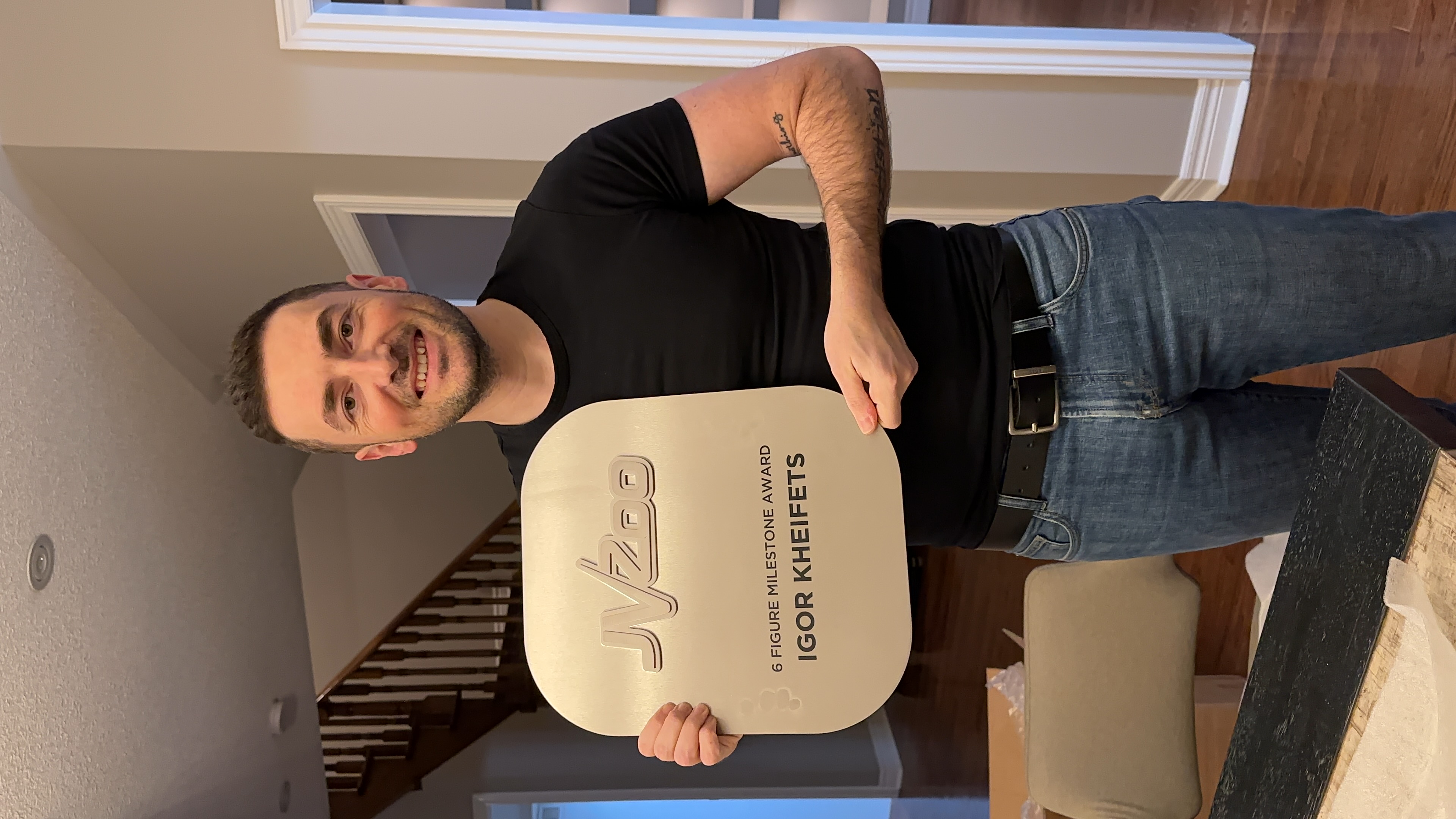 JVZoo 6-figure Award